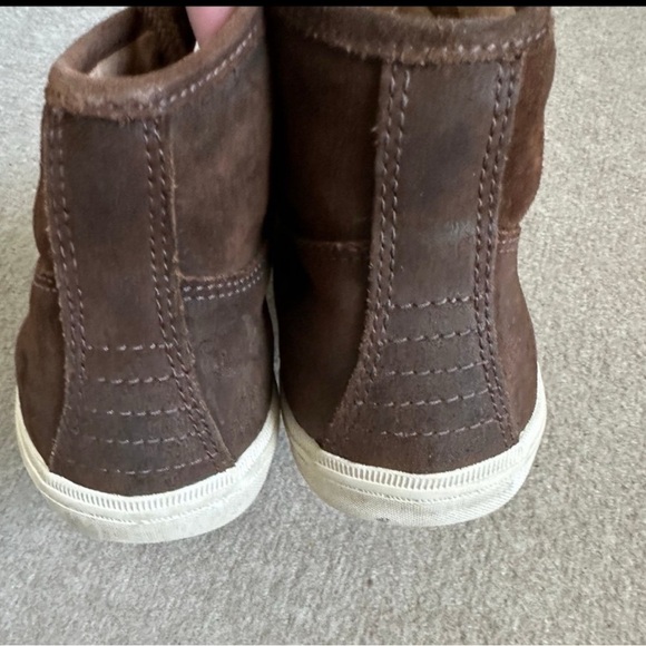 FRYE Miller Men's Lace up High Top Shoes/Fashion Brown Sneaker ~ 9 - Picture 5 of 9